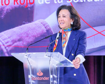 Ana Botín, presidenta de Banco Santander