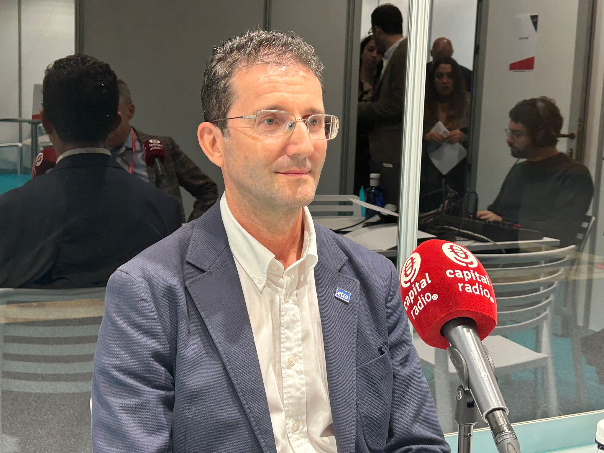 Vicente Sebastián, director de Tecnología y Proyectos de ETRA. Vicente Sebastián, director de Tecnología y Proyectos de ETRA.