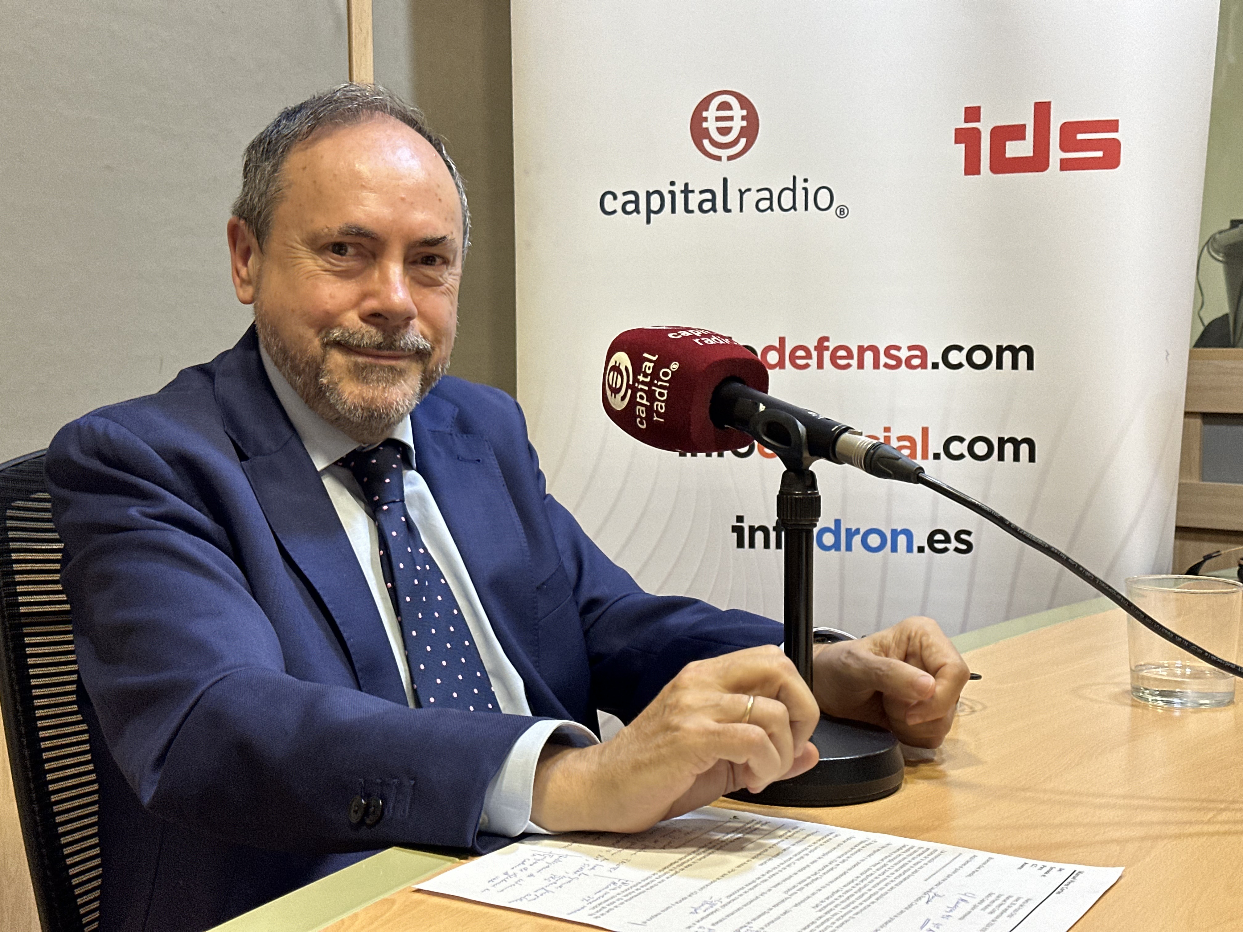 Manuel Pérez, director de Defensa y Seguridad de GMV Manuel Pérez, director de Defensa y Seguridad de GMV