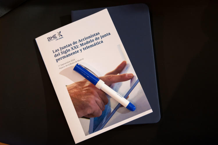 “Las Juntas de Accionistas del Siglo XXI”, evento organizado por BME en el Palacio de la Bolsa de Madrid “Las Juntas de Accionistas del Siglo XXI”, evento organizado por BME en el Palacio de la Bolsa de Madrid