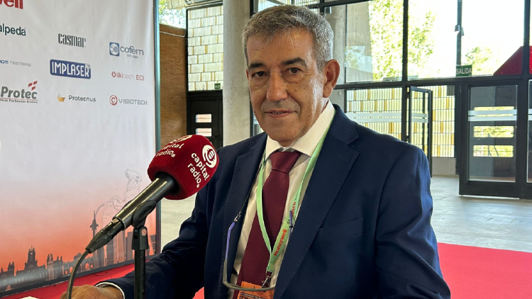 Ángel Duque, presidente de AERME, la Asociación Española de Empresas Instaladoras y Mantenedoras de Equipos y Sistemas de Protección contra Incendios.