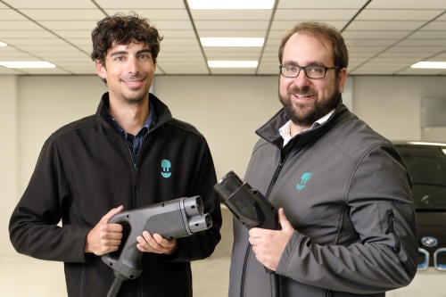 Wallbox, Eduard Castañeda (Fundador y CPO) y Enric Asunción (fundador y CEO) Wallbox, Eduard Castañeda (Fundador y CPO) y Enric Asunción (fundador y CEO)