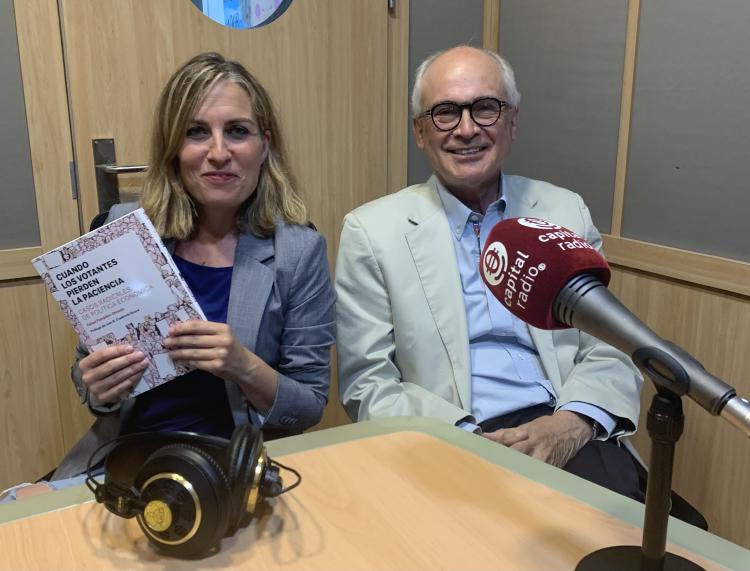 Rafael Pampillón con Laura Blanco Rafael Pampillón con Laura Blanco