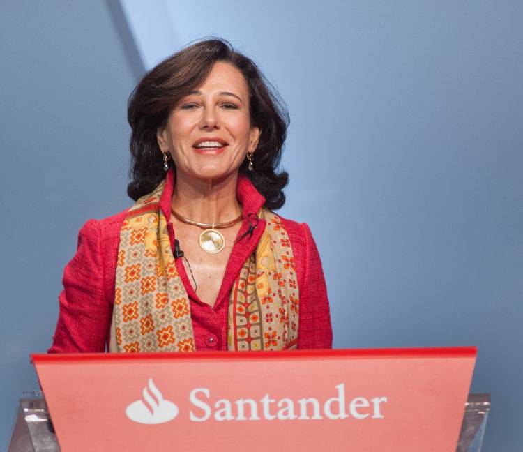 Ana Botín, presidenta del Banco Santander