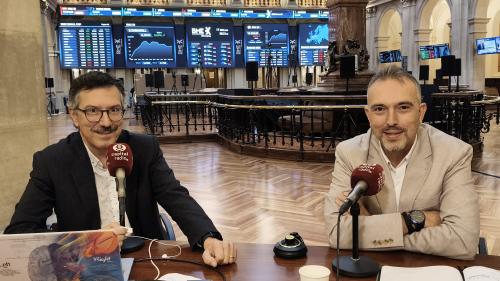 Luis Vicente Muñoz y José María Luna durante el Consultorio de Fondos de este lunes. Luis Vicente Muñoz y José María Luna durante el Consultorio de Fondos de este lunes.