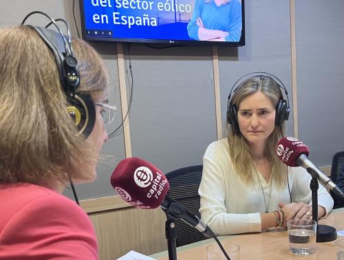 Ondas del Viento 3 Sara Aagesen, secretaria de Estado de Energía
