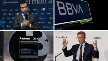 Carlos Cuerpo y Alberto Núñez Feijóo analizan la OPA de BBVA por Sabadell Carlos Cuerpo y Alberto Núñez Feijóo analizan la OPA de BBVA por Sabadell