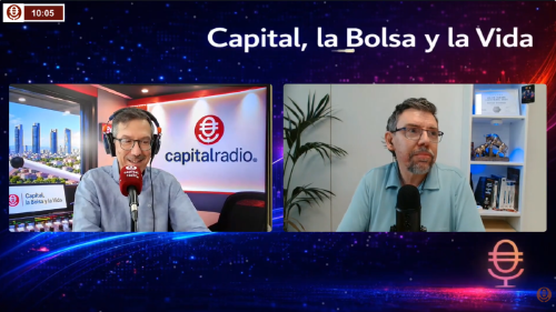 Luis Vicente Muñoz, CEO de Capital Radio; y Sergi Sánchez, CEO y fundador de Sersan Sistemas. Luis Vicente Muñoz, CEO de Capital Radio; y Sergi Sánchez, CEO y fundador de Sersan Sistemas.