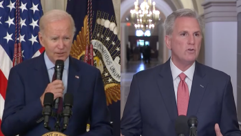 Joe Biden y Kevin McCarthy