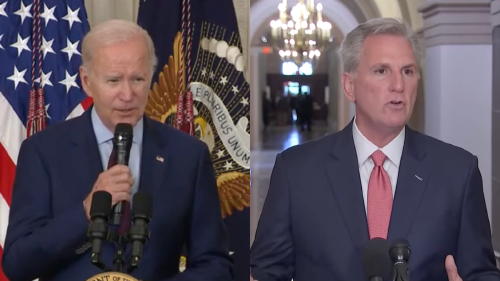 Joe Biden y Kevin McCarthy Joe Biden y Kevin McCarthy