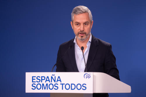 El vicesecretario de Economía del Partido Popular, Juan Bravo. El vicesecretario de Economía del Partido Popular, Juan Bravo.