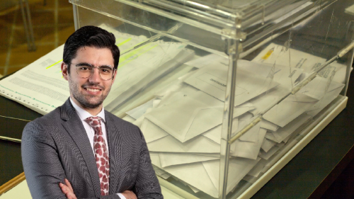 Javier Martín Merchán, politólogo y profesor de la Universidad Pontificia Comillas. Javier Martín Merchán, politólogo y profesor de la Universidad Pontificia Comillas.