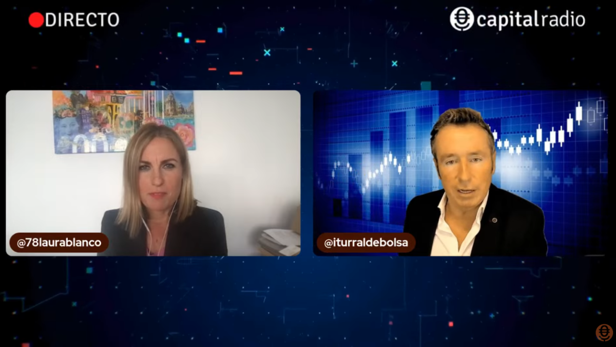 Laura Blanco y Alberto Iturralde en la Clase Magistral de Capital Radio en YouTube. Laura Blanco y Alberto Iturralde en la Clase Magistral de Capital Radio en YouTube.