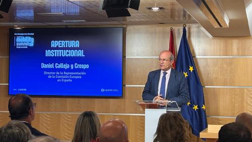 Daniel Calleja y Crespo. Director de la Representación de la Comisión Europea en España Daniel Calleja y Crespo. Director de la Representación de la Comisión Europea en España