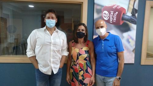 Miguel Ángel Tobías, Isabel López Rivadulla Sández y Chimo Ortega Miguel Ángel Tobías, Isabel López Rivadulla Sández y Chimo Ortega