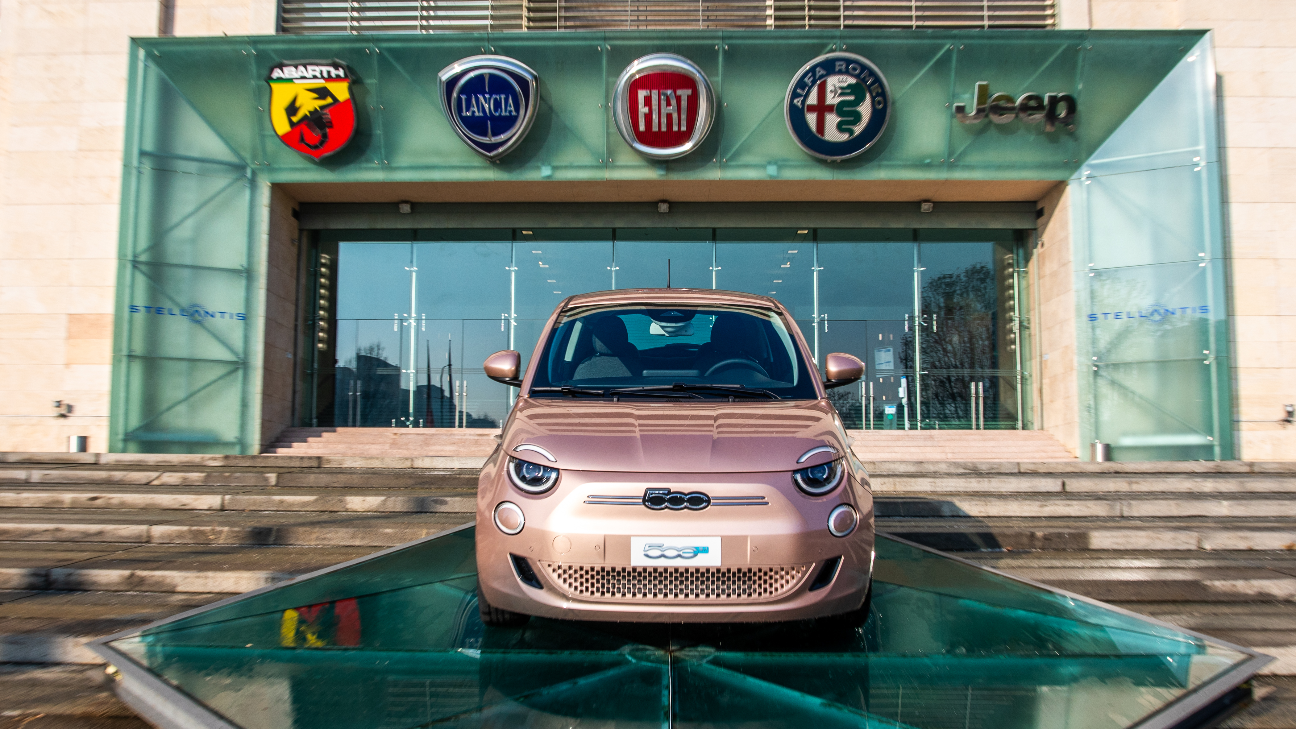 Histórica planta de FIAT de Mirafiori, en Turín, Italia