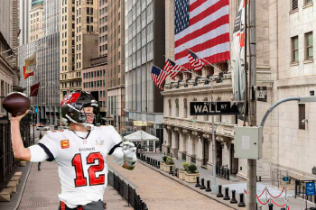 Wall Street SuperBowl Tom Brady