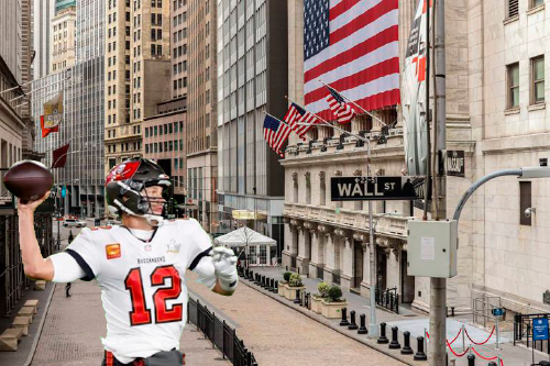 Wall Street SuperBowl Tom Brady Wall Street SuperBowl Tom Brady
