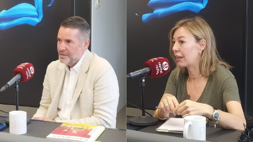 Enric Pastor, director de MANERA Magazine; y Ángela Baldellou, arquitecta y directora del Observatorio CSCAE. Enric Pastor, director de MANERA Magazine; y Ángela Baldellou, arquitecta y directora del Observatorio CSCAE.