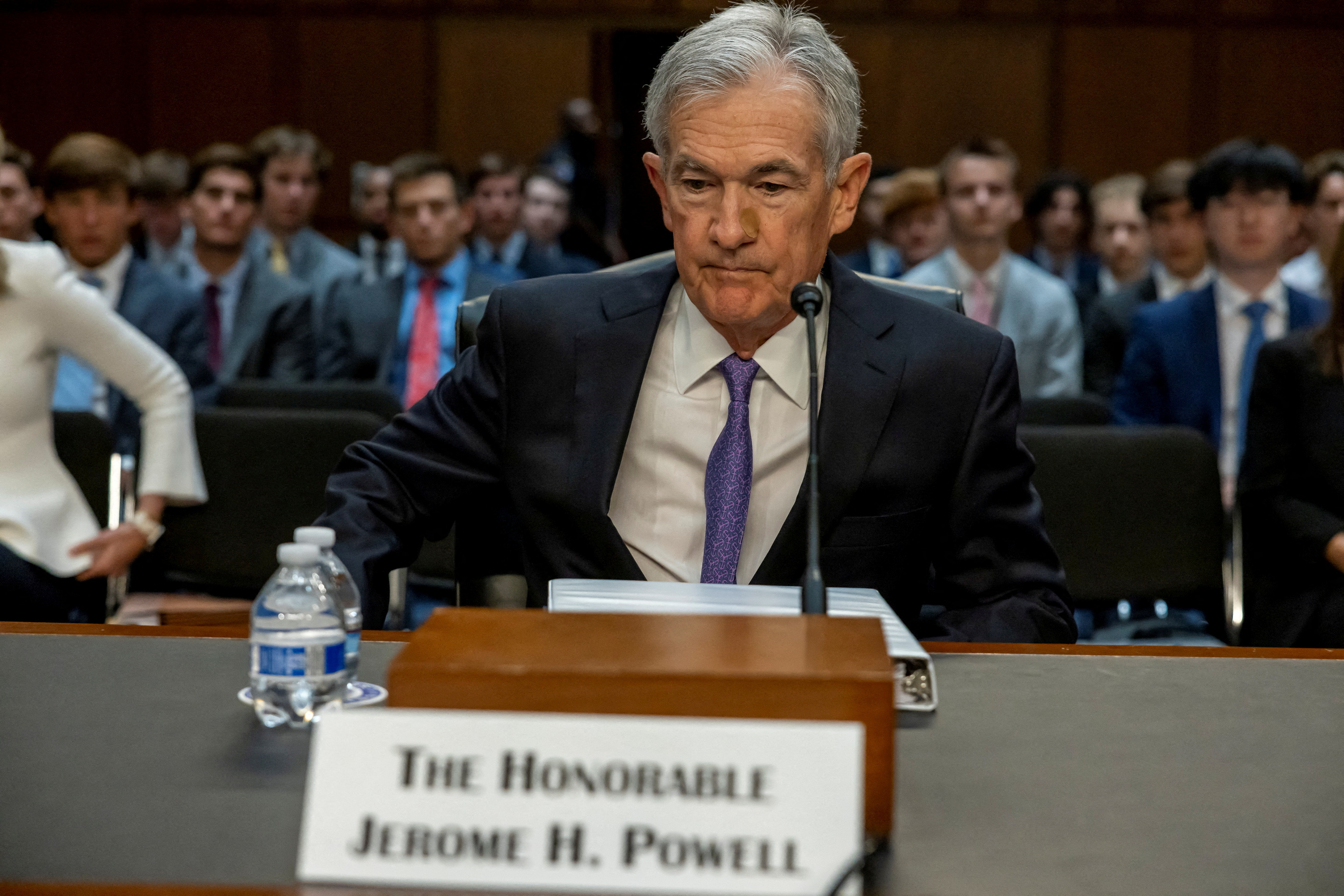 Jerome Powell, presidente de la Reserva Federal