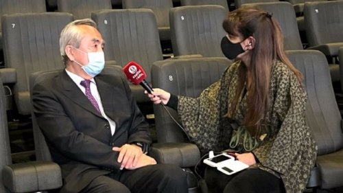 Kenji Hiramatsu, embajador de Japón en España. Kenji Hiramatsu, embajador de Japón en España.