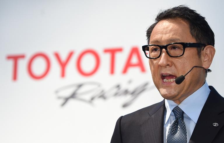 Akio Toyoda, director ejecutivo de Toyota Akio Toyoda, director ejecutivo de Toyota