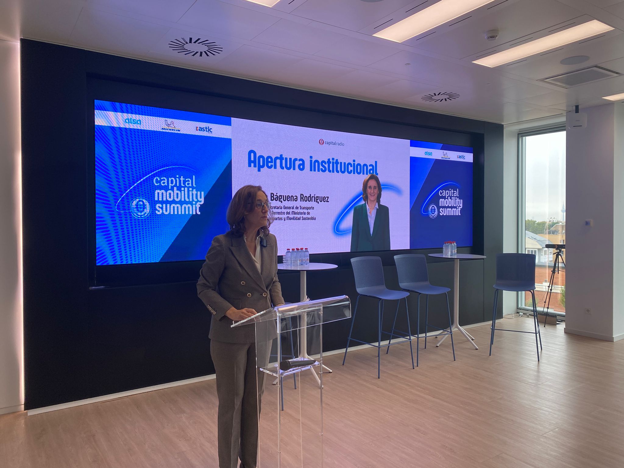 Rocío Báguena Rodríguez, secretaria general de Transporte Terrestre del Ministerio de Transportes y Movilidad Sostenible.