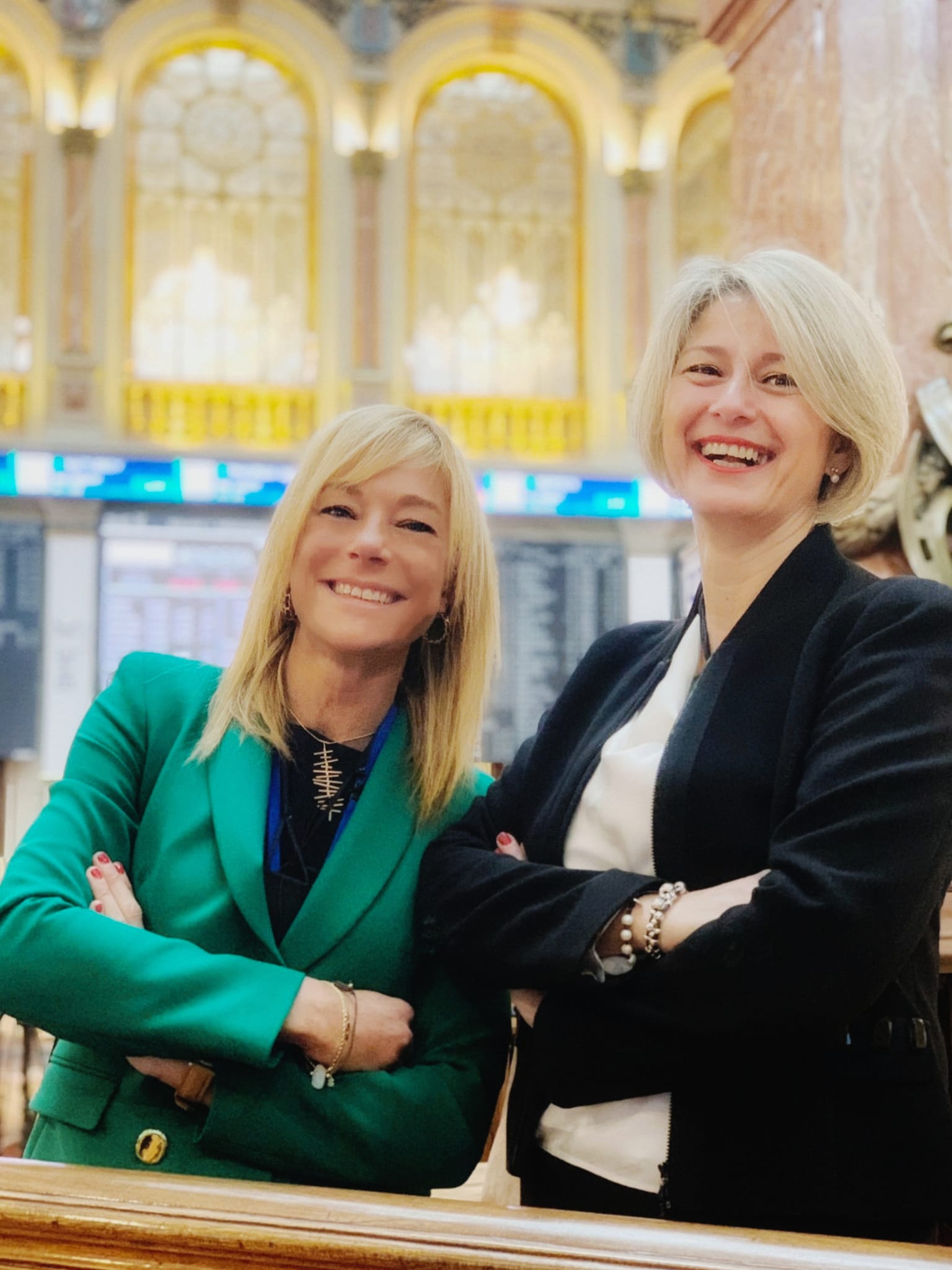 Alejandra Fernández y Paz Comesaña, de EVO Banco Alejandra Fernández y Paz Comesaña, de EVO Banco