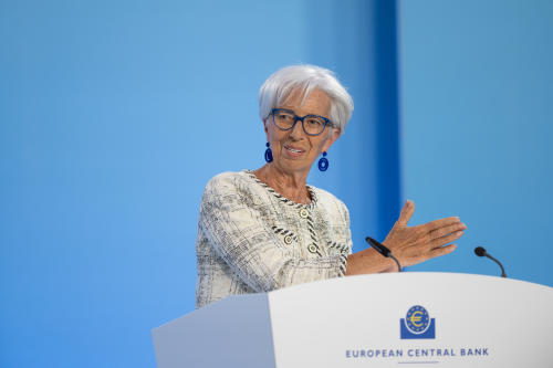 Christine Lagarde (presidenta BCE) el 15 de junio de 2023