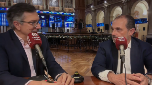 Luis Vicente Muñoz, CEO de Capital Radio; y Gregorio Oyaga, socio director de Welcome AM. Luis Vicente Muñoz, CEO de Capital Radio; y Gregorio Oyaga, socio director de Welcome AM.