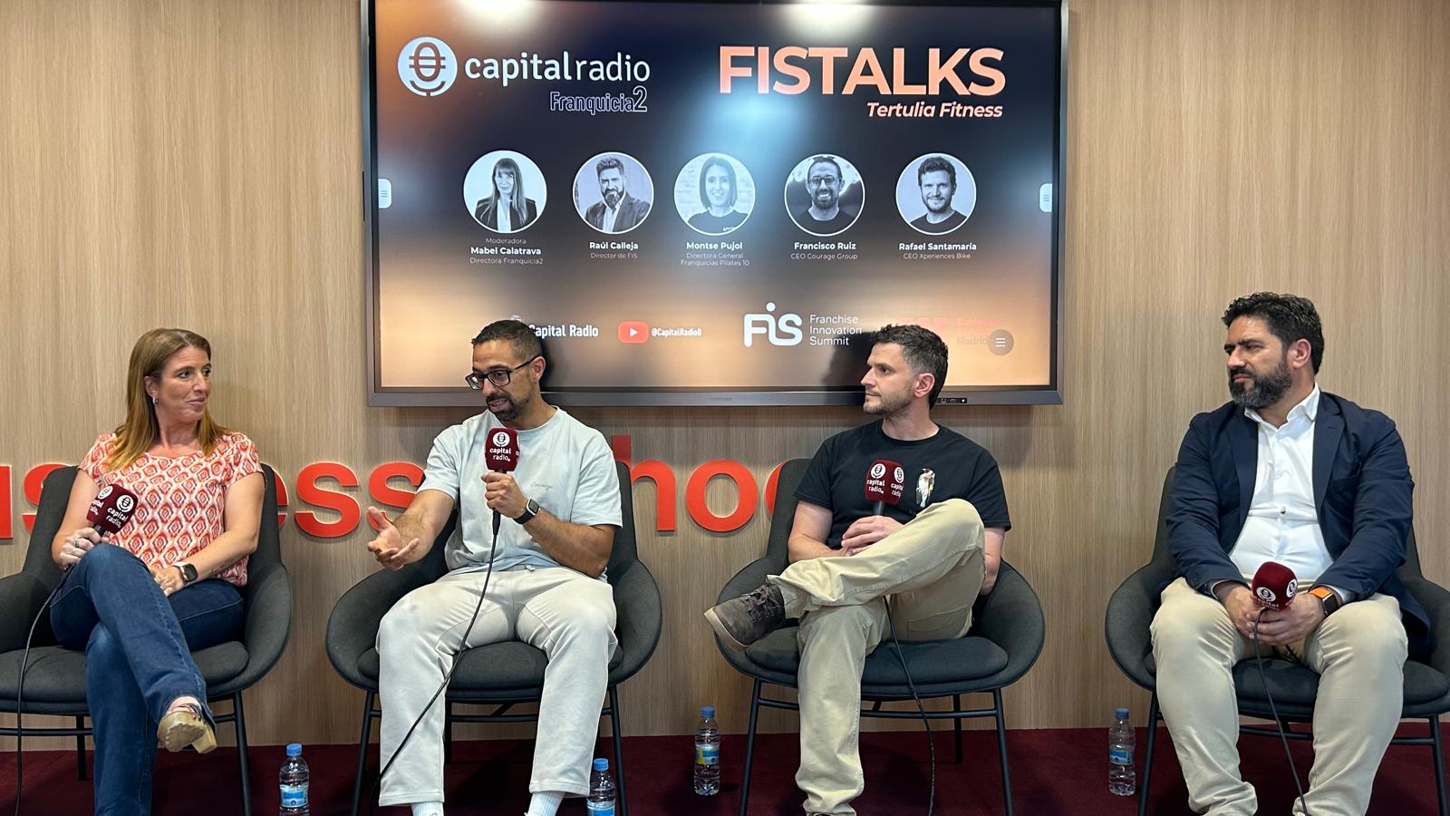 Tertulia de FISTalks dedicada al fitness.