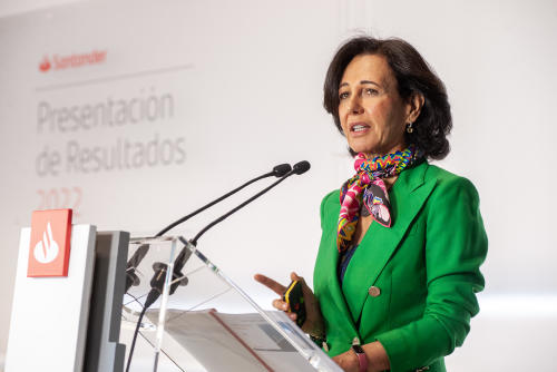 Ana Botín, presidenta de Banco Santander Ana Botín, presidenta de Banco Santander