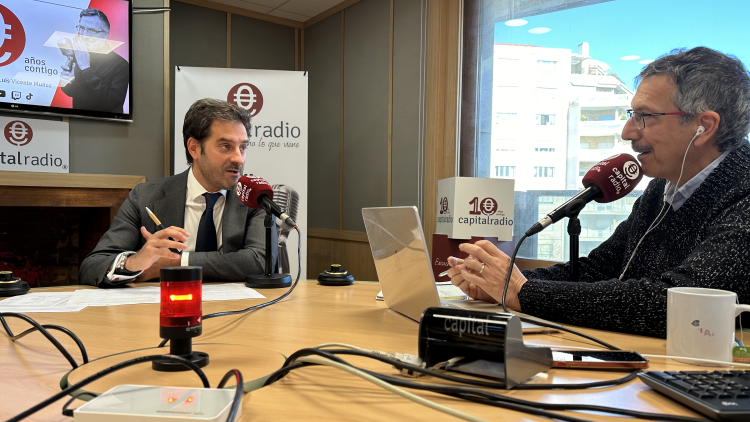 Nicolás Da Rosa, International Sales de DPAM para España y Portugal, con Luis Vicente Muñoz Nicolás Da Rosa, International Sales de DPAM para España y Portugal, con Luis Vicente Muñoz
