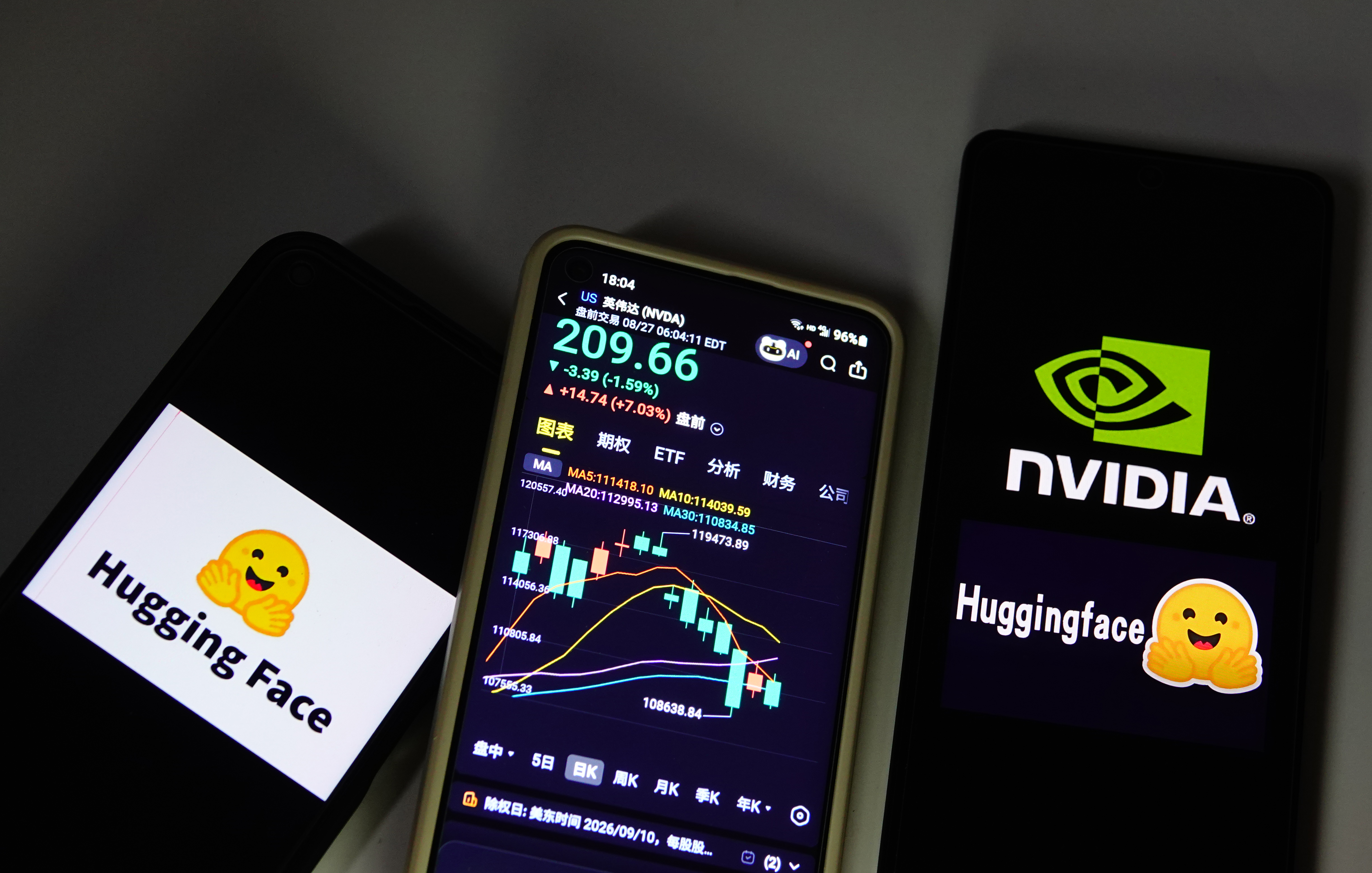 Nvidia prepara 14.000 millones por Hugging Face