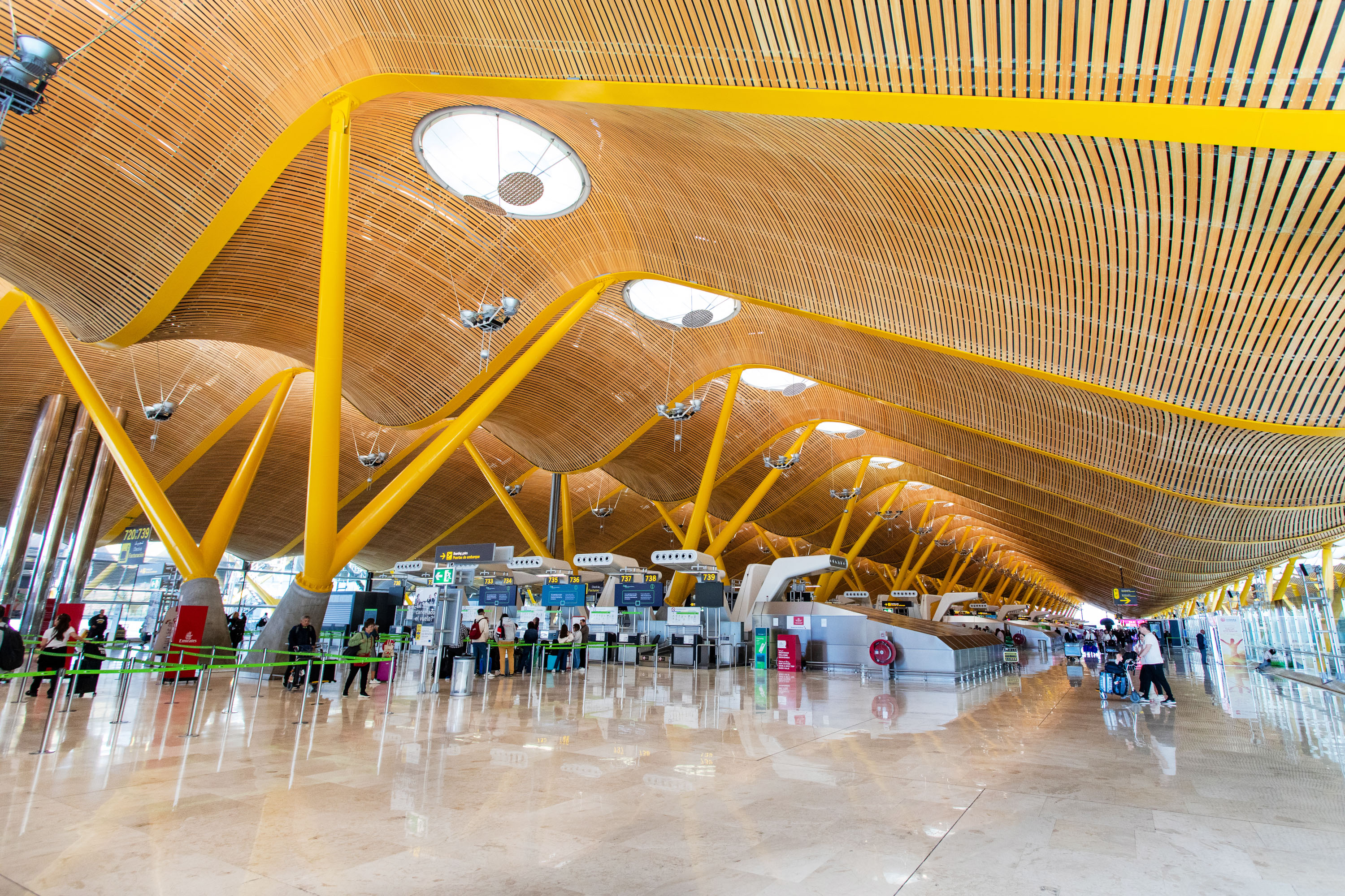 Terminal 4 del Aeropuerto de AENA Adolfo Suárez Madrid Barajas