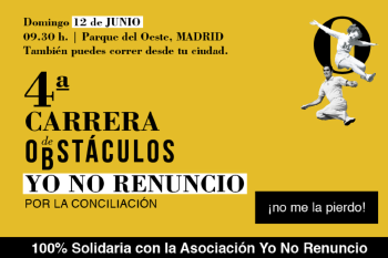 \"Yo no renuncio\": carrera para reivindicar la conciliación y la corresponsabilidad - Una Periodista En Zapatillas