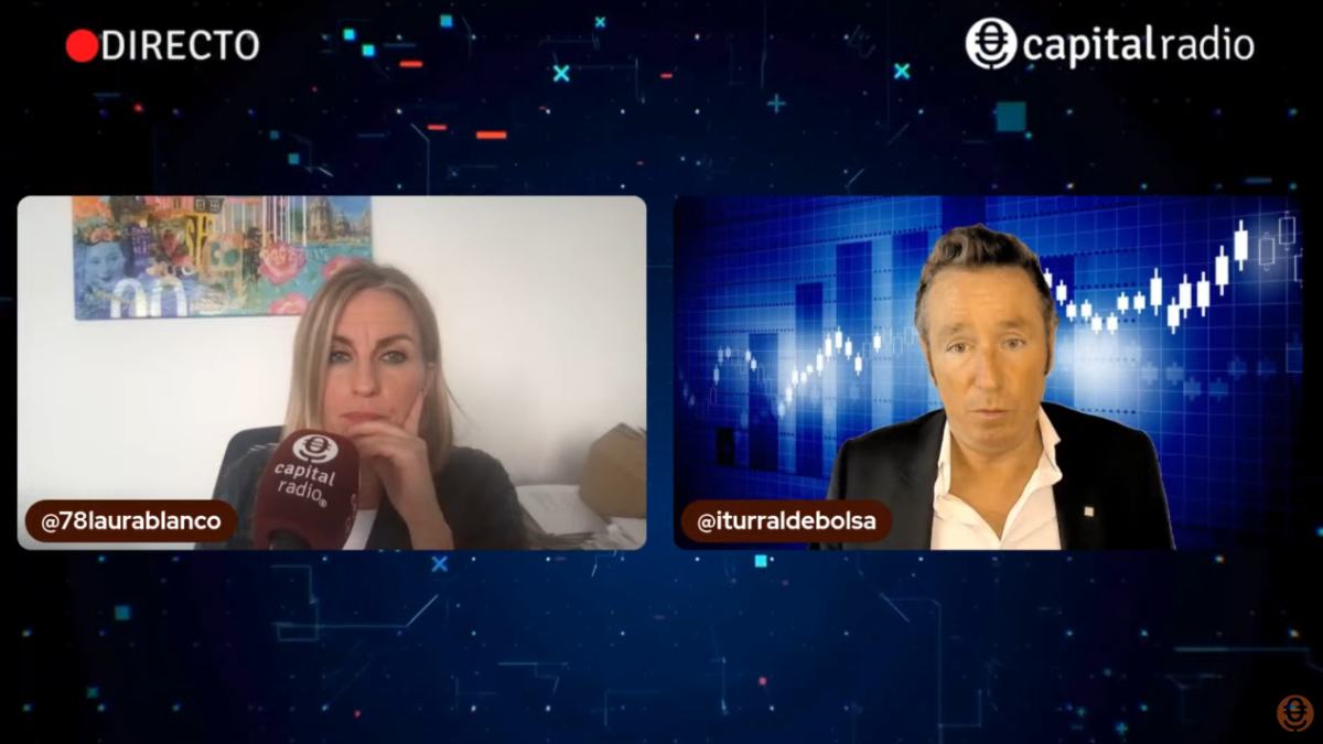 Laura Blanco y Alberto Iturralde en una nueva Clase Magistral de Bolsa, Mercados y Geopolítica. Laura Blanco y Alberto Iturralde en una nueva Clase Magistral de Bolsa, Mercados y Geopolítica.