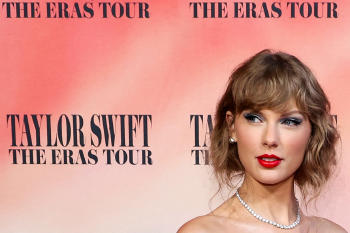 Taylor Swift en el estreno en Los Ángeles de la premiere de la película The Eras Tour