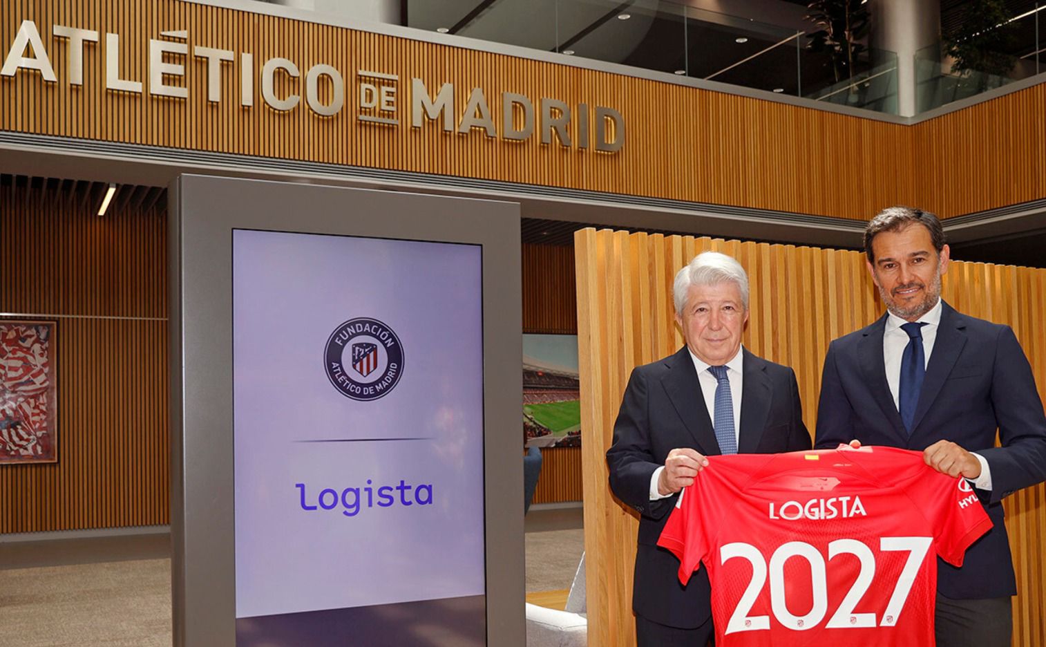 Logista y Fundación Atlético de Madrid Logista y Fundación Atlético de Madrid