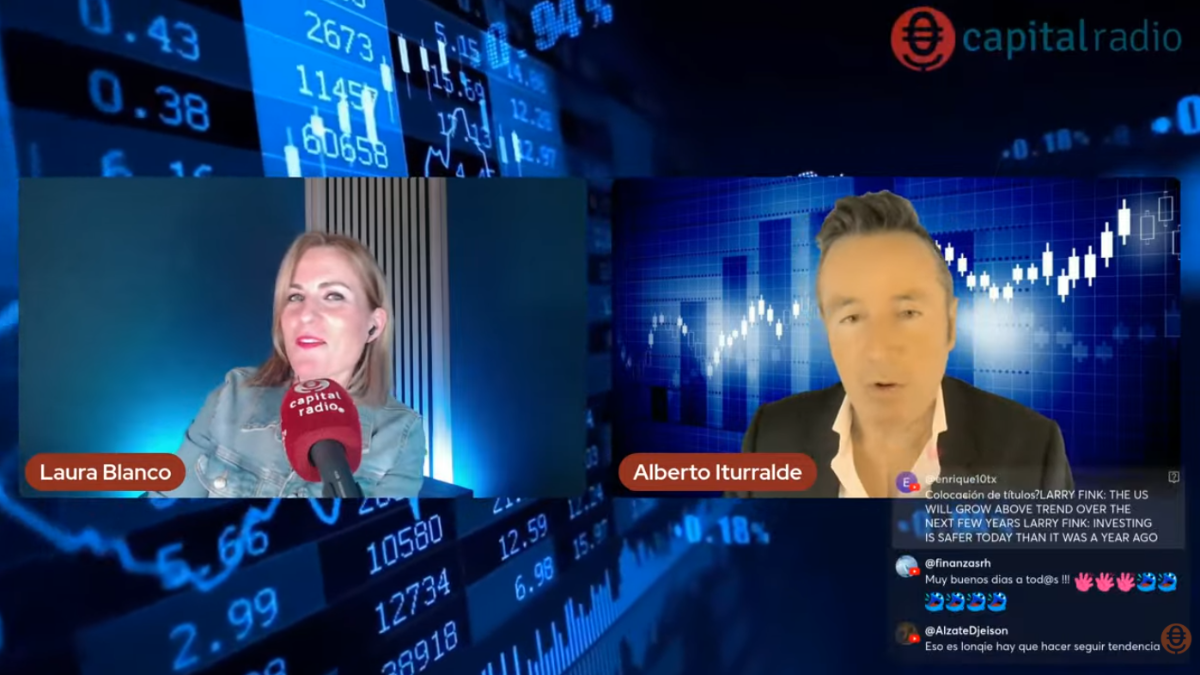 Laura Blanco y Alberto Iturralde durante la Clase de los Viernes de esta semana.