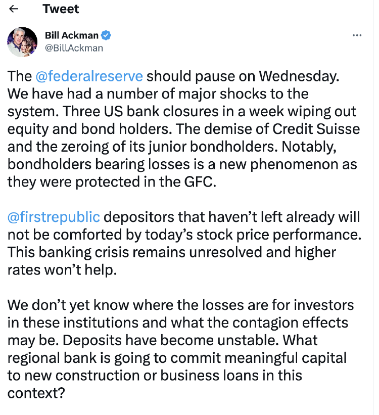 Captura de Pantalla 2023 03 21 a las 7.42.25Tuit de Bill Ackman Tuit de Bill Ackman