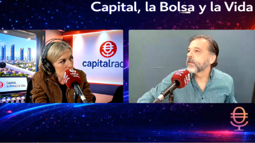 Laura Blanco y Gerardo Ortega, durante el Consultorio de Bolsa de este martes en Capital Radio. Laura Blanco y Gerardo Ortega, durante el Consultorio de Bolsa de este martes en Capital Radio.