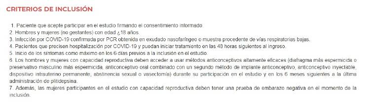 criterios pharmamar criterios pharmamar