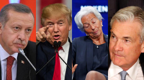 Erdogan Trump Lagarde Powell Erdogan Trump Lagarde Powell