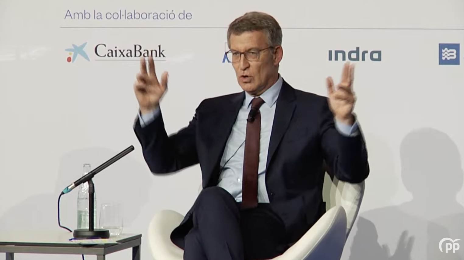 Alberto Núñez Feijoo en el Cercle d\'Economia Alberto Núñez Feijoo en el Cercle d\'Economia