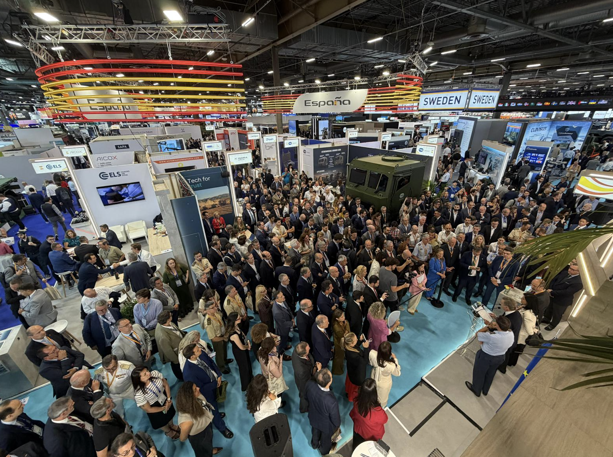 Pabell&oacute;n de Espa&ntilde;a en Eurosatory 2026