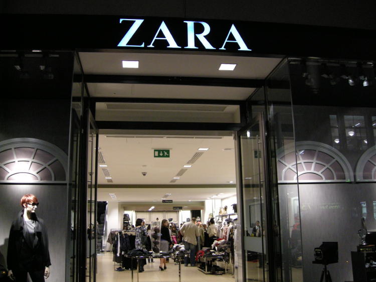 Zara, del grupo Inditex Zara, del grupo Inditex