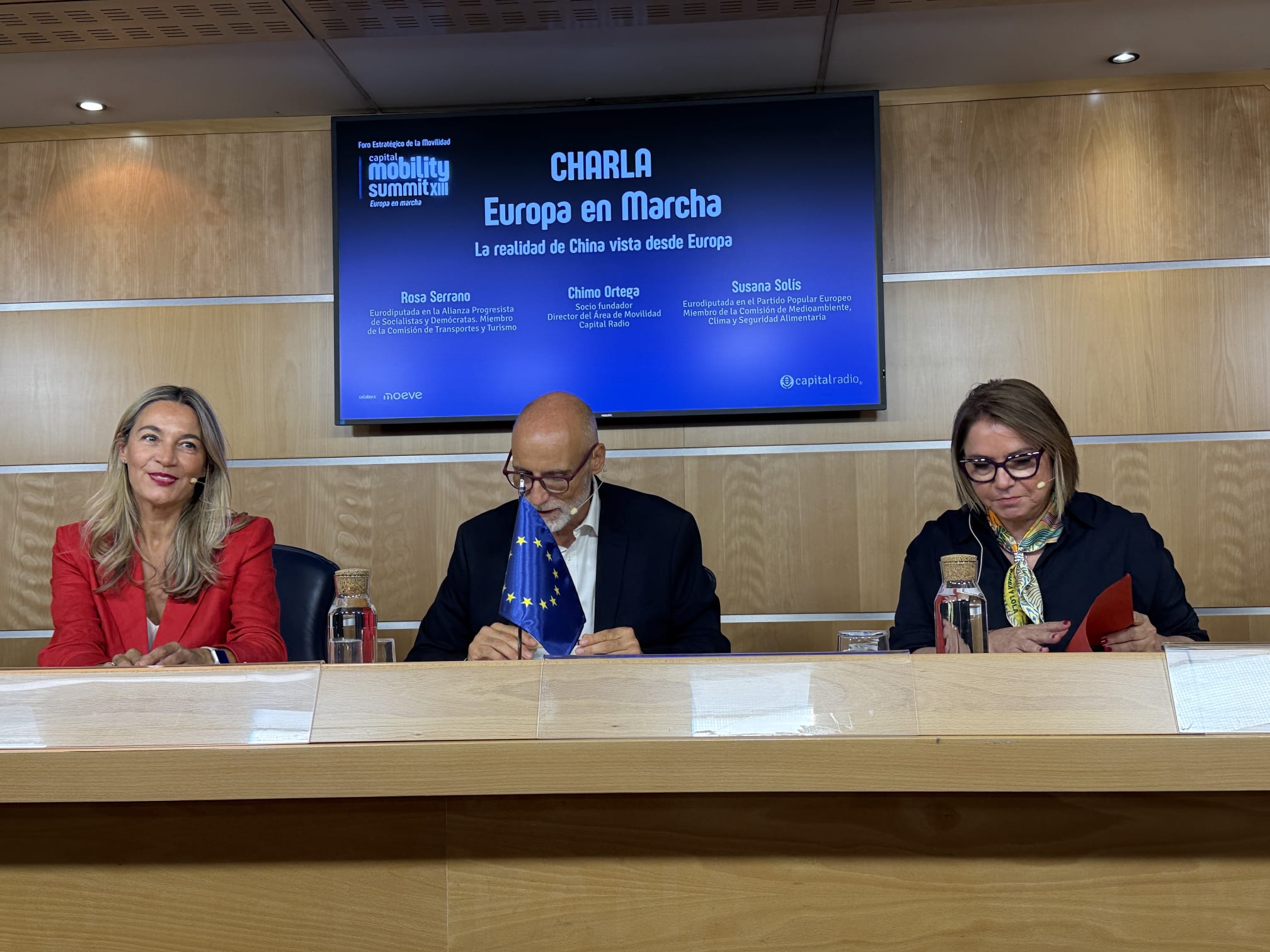 Susana Sol&iacute;s, del&nbsp;Partido Popular Europeo, y&nbsp;Rosa Mar&iacute;a Serrano, de la&nbsp;Alianza Progresista de Socialistas