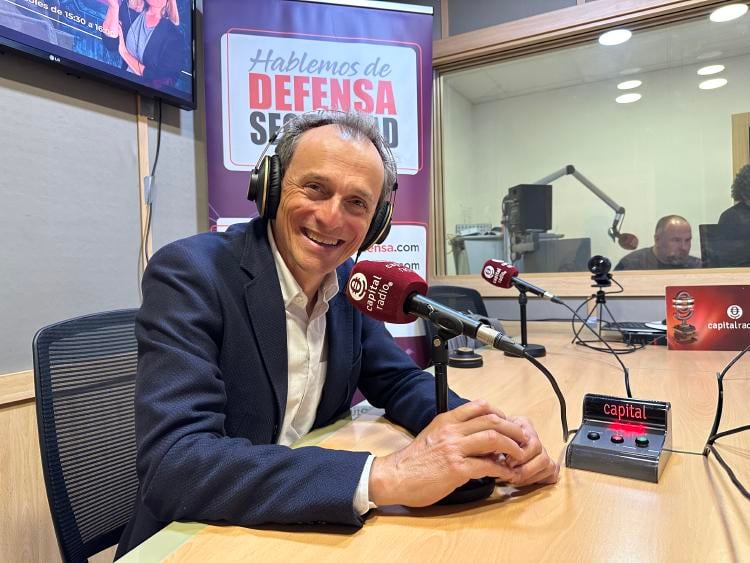 Pedro Duque, presidente de Hispasat, en Capital Radio Pedro Duque, presidente de Hispasat, en Capital Radio