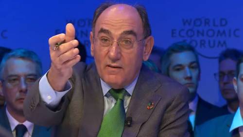 Ignacio Sánchez Galán en Davos Ignacio Sánchez Galán en Davos